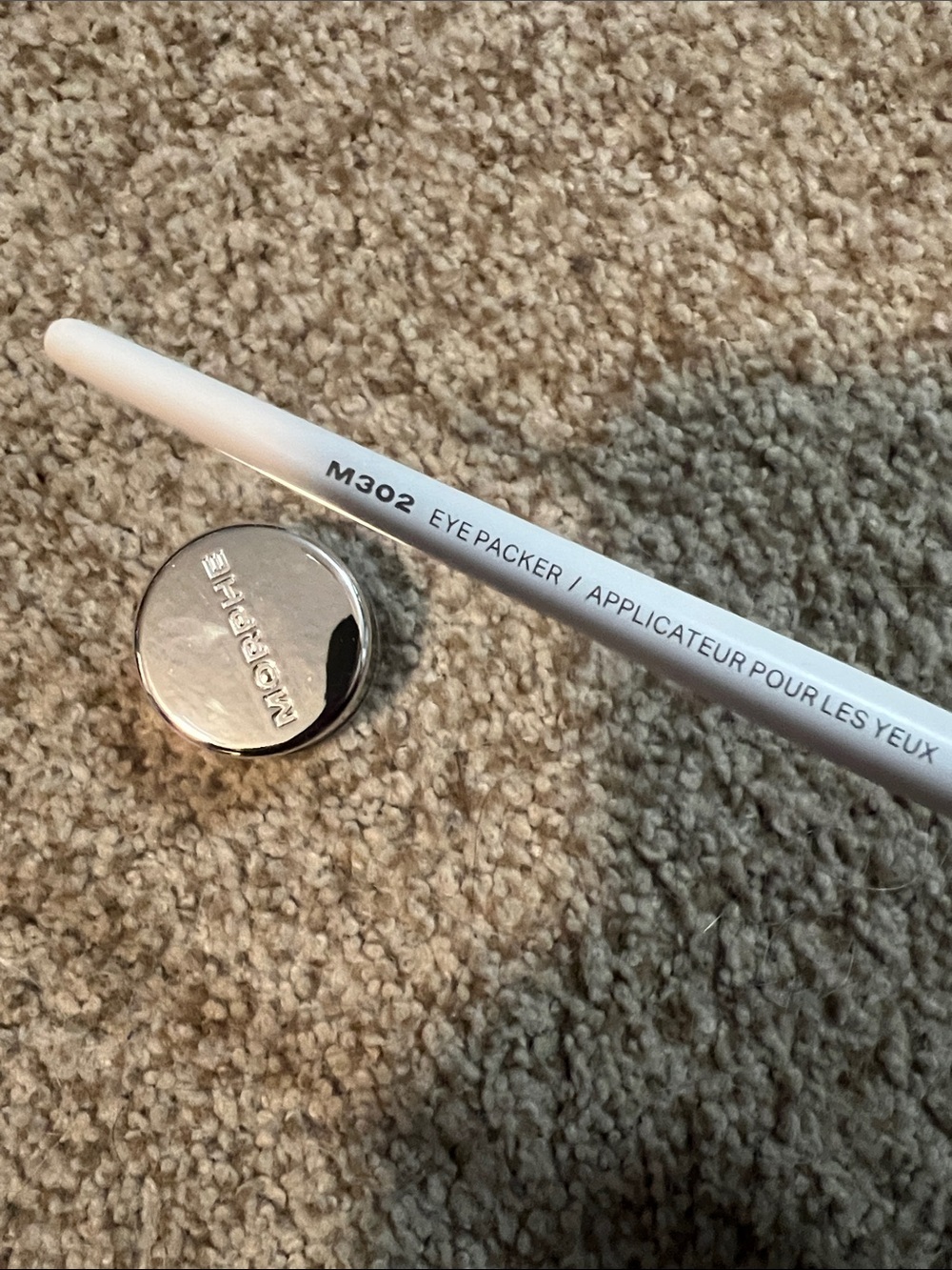 🎤 MORPHE Solo Artist Priming Cream Eyeshadow Mixtape & M302 Eyeshadow Brush - Picture 3 of 5